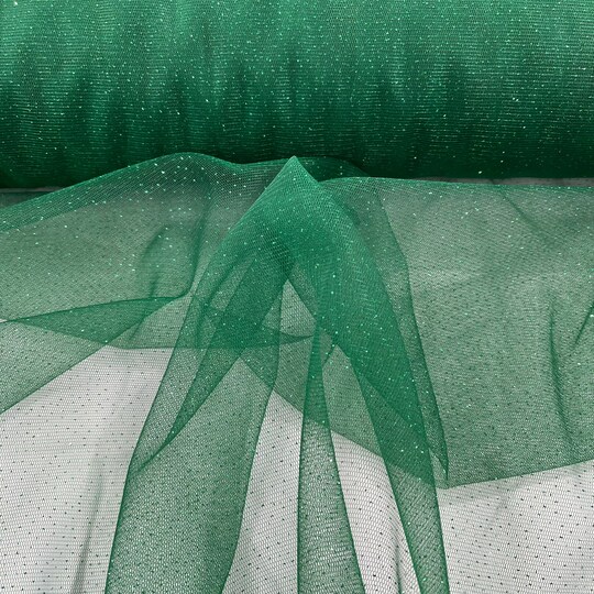 green net material for dresses Green Swiss Net Fabric
